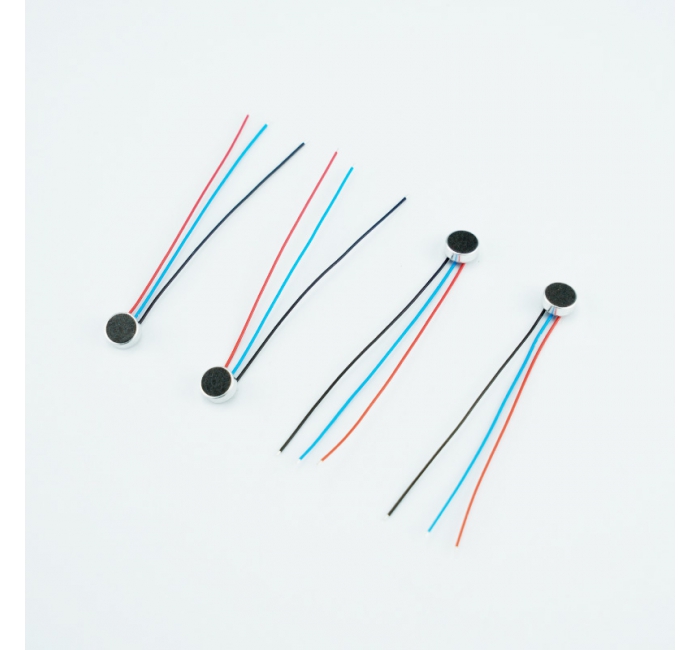 电子烟50毫米线长3线开关咪